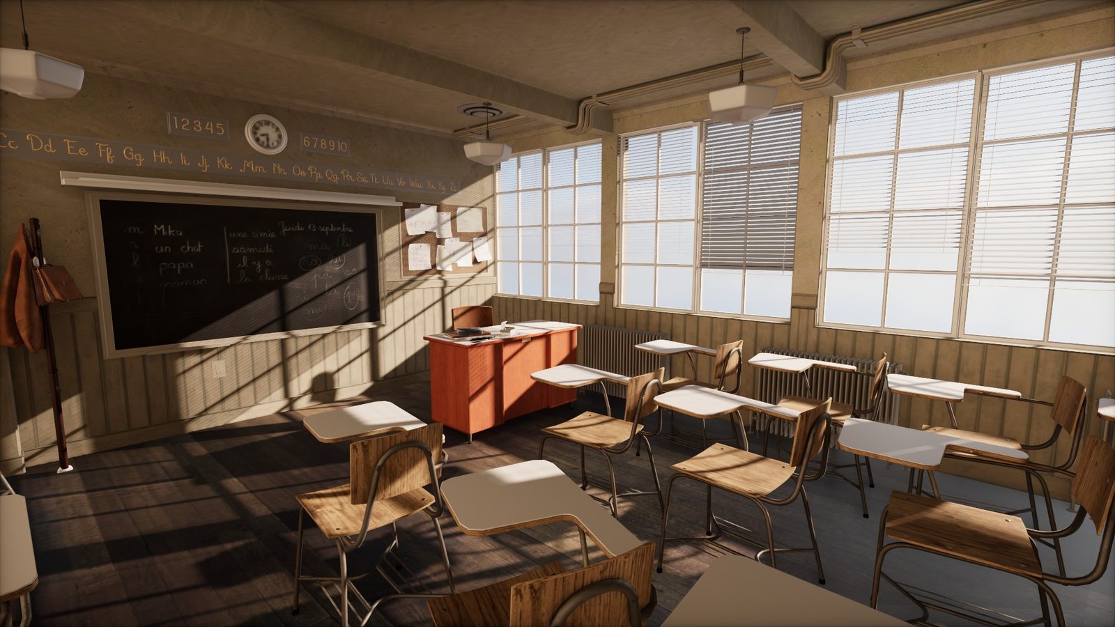Classroom with WebGI SSGI and SSR