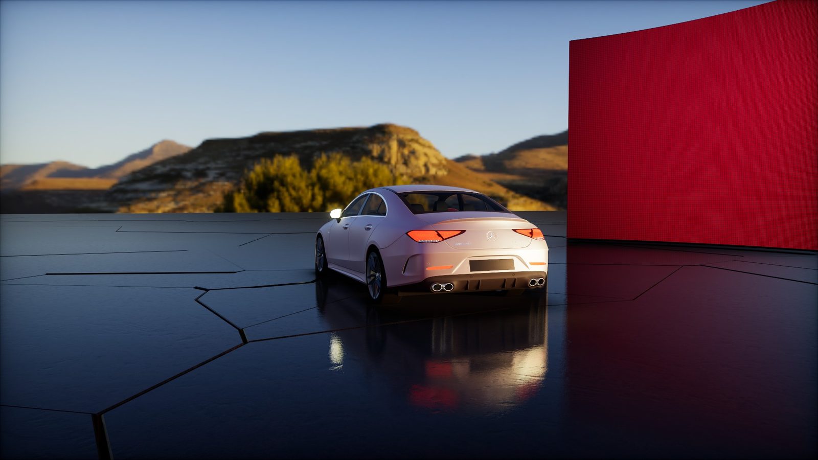 Vehicle studio with WebGI SSGI and SSR